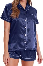 Pijamas Women Satin Long Nightdress Silk